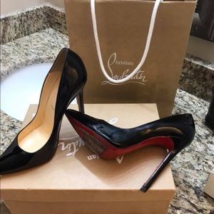 Size 38 authentic red bottoms